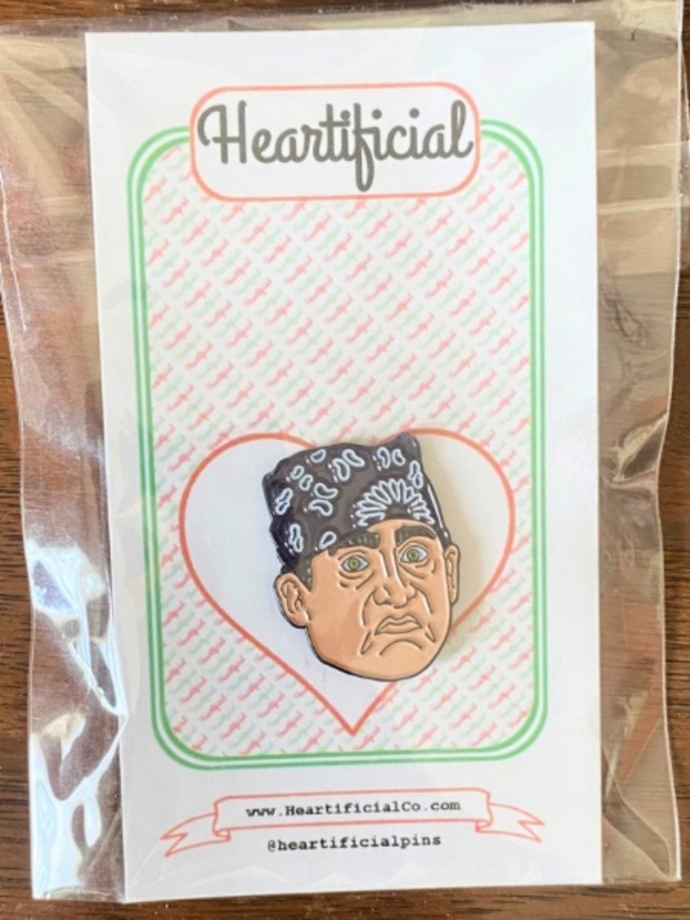 RARE Prison Mike pin | The Office pin Michael Scott